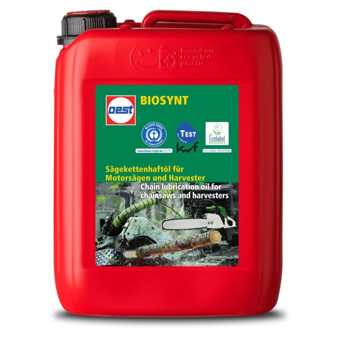 STIHL Kettensägeöl Bio-Plus, 5 Liter, umweltfreundlich, Öl & Kraftstoff, Zubehör, Gartenmaschinen, Garten & Freizeit